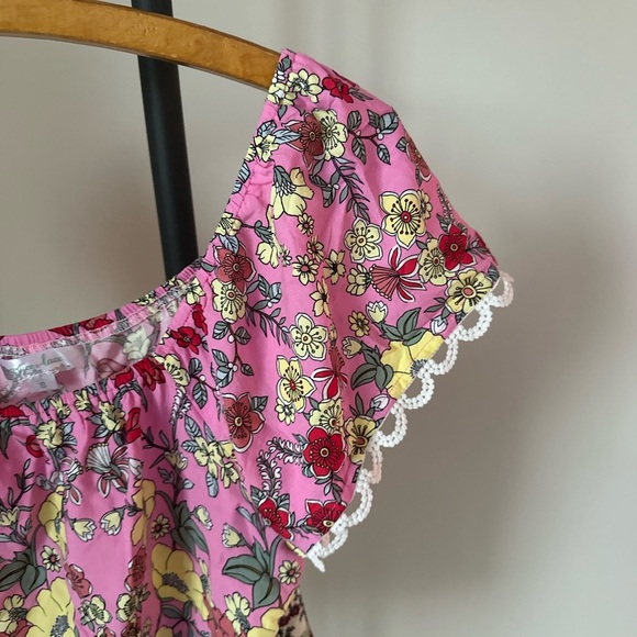 Grace & Lace Pink Floral Blouse - Picture 5 of 9